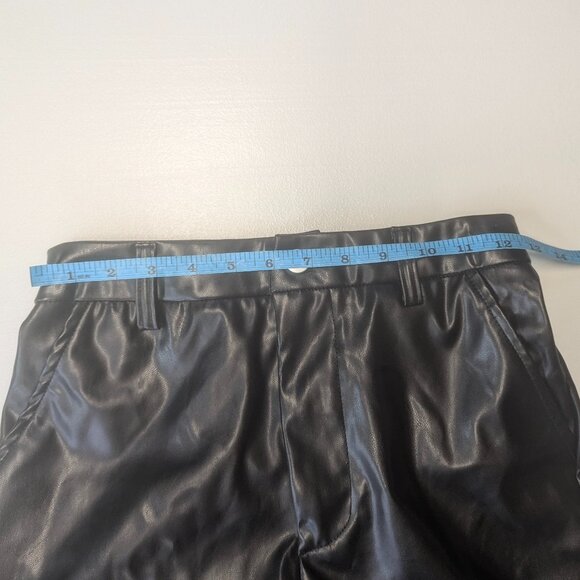 NWT Windsor Size XS Black Pleather Cargo Pants - Picture 12 of 12